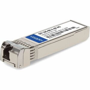 AddOn Arista Networks SFP-10G-BX-U-AR Compatible TAA Compliant 10GBase-BX SFP+ Transceiver (SMF, 1270nmTx/1330nmRx, 10km, LC, DOM) - 100% compatible and guaranteed to work