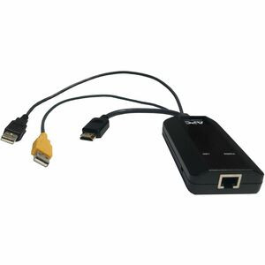 APC by Schneider Electric KVM 2G, Server Module, HDMI with Virtual Media and CAC - HDMI/RJ-45/USB Server Interface Module for Switch, KVM Switch, Server - First End: 1 x HDMI Digital Audio/Video - Male, 2 x USB - Male - Second End: 1 x RJ-45 Network 