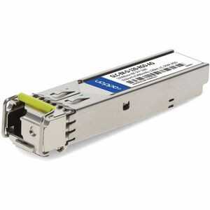 AddOn Cisco GLC-BX-D-120 Compatible TAA Compliant 1000Base-BX SFP Transceiver (SMF, 1550nmTx/1490nmRx, 120km, LC, DOM, Rugged) - 100% compatible and guaranteed to work