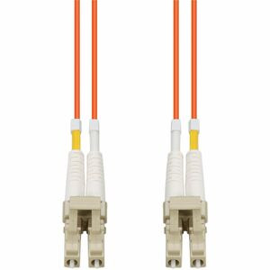 AddOn 25m LC (Male) to LC (Male) Orange OM1 Duplex Fiber OFNR (Riser-Rated) Patch Cable - 100% compatible and guaranteed to work