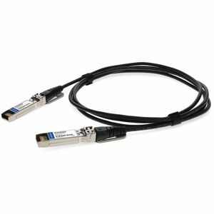 AddOn Twinaxial Network Cable - 6.56 ft Twinaxial Network Cable for Network Device, Server, Switch, Router - First End: 1 X SFP56 Network - Second End: 1 X SFP56 Network - 56 Gbit/s - CL2 - 32 AWG - Black - 1 - TAA Compliant