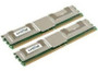 CRUCIAL - 16GB (2X8GB) 667MHZ PC2-5300 240-PIN CL5 DDR2 FULLY BUFFERED ECC REGISTERED SDRAM DIMM GENUINE CRUCIAL MEMORY MODULE FOR DELL POWERWDGE &AMP; PRECISION WORKSTATION SERVER (CT2KIT102472AF667). NEW RETAIL FACTORY SEALED.