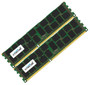 CRUCIAL - 64GB (2X32GB) PC3-10600 DDR3-1333MHZ SDRAM - QUAD RANK ECC REGISTERED 240-PIN DIMM MEMORY MODULE FOR SERVER (CT2K32G3ERSLQ41339). NEW FACTORY SEALED. IN STOCK.