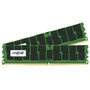 CRUCIAL - 8GB (2X4GB) PC3-12800 DDR3-1600MHZ SDRAM - DUAL RANK ECC REGISTERED CL11 X8 BASED LOW PROFILE MEMORY KIT (CT2K4G3ERVLD8160B). NEW FACTORY SEALED. IN STOCK.