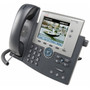 CISCO CP-7945G UNIFIED IP PHONE 7945G VOIP PHONE SCCP SIP SILVER DARK GRAY (SPARE). NO CP-PWR-CUBE-3. REFURBISHED. IN STOCK.