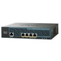 CISCO AIR-CT2504-5-K9 2504 WIRELESS CONTROLLER - NETWORK MANAGEMENT DEVICE - 4 PORTS - 5 ACCESS POINTS. REFURBISHED. IN STOCK.