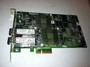 EMULEX - 2GB DUAL CHANNEL PCI-EXPRESS FIBRE CHANNEL HOST BUS ADAPTER WITH STANDARD BRACKET CARD ONLY (LP10000EXDC-E). REFURBISHED. IN STOCK.