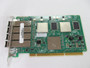 LSI LOGIC - 4GB FIBRE CHANNEL QUAD PORT PCI-X FIBRE CHANNEL HOST BUS ADAPTER (LSI7404XP-LC)WITH STANDARD BRACKET. REFURBISHED. IN STOCK.