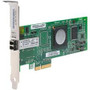 QLOGIC - 4GB SINGLE CHANNEL PCI EXPRESS X4 LOW PROFILE FIBRE CHANNEL HBA WITH STANDARD BRACKET CARD ONLY (QLE2460-E). REFURBISHED. IN STOCK.