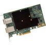 LSI LOGIC 9300-16E 12GB 16PORT EXT PCI-E3.0 SAS SATA HOST BUS ADAPTER. NEW FACTORY SEALED. IN STOCK.