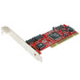 STARTECH.COM - 4CHANNEL PCI / PCI-X SATA RAID CONTROLLER (PCISATA4R1). NEW FACTORY SEALED. IN STOCK.