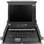 ATEN - INTEGRATED KVM CONSOLE 17IN LCD SINGLE RAIL (CL1000M). NEW FACTORY SEALED. IN STOCK.