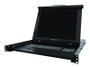 BELKIN - WIDESCREEN RACK CONSOLE - 19 KVM CONSOLE (F1DC101H). NEW RETAIL FACTORY SEALED. IN STOCK.