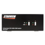 STARTECH - 2-PORT DUAL DVI USB KVM SWITCH WITH AUDIO (SV231DVIDDU). NEW FACTORY SEALED. IN STOCK.