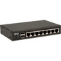 TRIPP-LITE -8-PORT SERIAL CONSOLE / TERMINAL SERVER MANAGEMENT SWITCH - 2 X NETWORK (RJ-45) - 2 X USB - 8 X SERIAL PORT - FAST ETHERNET (B094-008-2E-M-F).  NEW FACTORY SEALED. IN STOCK.