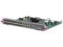 HP JD224A 7500 384GBPS FABRIC MODULE WITH 12 SFP PORT. REFURBISHED. IN STOCK.