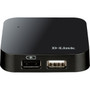 D-LINK - 4PORT USB 2.0 HUB HI-SPEED WITHOUT AC ADAPTER (DUB-H4). REFURBISHED. IN STOCK.