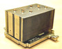 DELL T913G HEATSINK FOR POWEREDGE R810. USED. IN STOCK