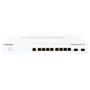 FS-108E-FPOE -Fortinet Fortiswitch 108E-Fpoe - Switch - Managed - 8 X 10/100/1000 (Poe+) + 2 X Gigabit Sfp - Rack-Mountable - Poe+ (130 W)