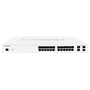 FS-124E-POE -Fortinet - Fortinet FortiSwitch 124E-PoE Ethernet Switch - 24 Ports