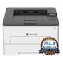 GENERAL:  Compact, connected, and affordable, the high-performance Lexmark B2236dw features monochrome output up to 36 pages per minute*, standard Wi-Fi connectivity and two-sided printing.