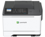 Description: CS521DN COL LASERPR 35PPM 1200DPI USB

Lexmark CS521dn - Printer - color - Duplex - laser - Legal - 1200 x 1200 dpi - up to 35 ppm (mono) / up to 35 ppm (color) - capacity: 250 sheets - USB 2.0, Gigabit LAN, USB 2.0 host

High-yield replacement toner and tools that help minimize toner consumption are the Lexmark CS521dn's keys to controlling the cost of color. Built for reliability, performance and security, it prints up to 35 pages per minute and even lets you print in black when the color toner runs out. With its steel frame, robust paper feeding system that reliably handles diverse media types and sizes, standard long-life imaging system, optional tray for up to 1451 total pages of input, and recommended monthly page volume up to 8500 pages, you'll spend less time doing service and more time printing.

WHAT'S IN THE BOX
Lexmark CS521dn color laser printer
2,000-page Color (CMY) Toner Cartridges
3,000-page starter Black Toner Cartridge
4 Developer units (K, C M, Y)
Photoconductor unit
Software and Documentation CD
Power cord(s)
Setup guide or sheet (network and local attachment)
Statement of limited warranty / guarantee
Lexmark Cartridge Collection Program information
KEY SELLING POINTS
Engineered to last
Interact with ease