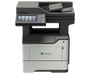 Description: MX622ADE

Lexmark MX622ade - Multifunction printer - B/W - laser - A4/Legal (media) - up to 50 ppm (copying) - up to 50 ppm (printing) - 650 sheets - 33.6 Kbps - USB 2.0, Gigabit LAN, USB 2.0 host

The Lexmark MX622ade offers printing at up to 50 pages per minute enhanced security, high productivity and lower energy consumption, all powered by a 1.2-GHz quad-core processor and available hard drive. A tablet-like 7-inch e-Task touch screen supports convenience and productivity solutions, while one-pass two-sided scanning further enhances productivity. The long-life imaging unit, higher toner yields and available extra input trays minimize interruptions. And an optional integrated stapler provides finishing capabilities rarely found on desktop devices.

WHAT'S IN THE BOX
Lexmark MX622ade multifunction laser printer
Up to 6,000 pages return program toner cartridge
Up to 60,000 pages return program imaging unit
Software and documentation CD
Setup guide or sheet (network and local attachment)
Power cord(s)
Statement of limited warranty / guarantee
Stability sheet and safety sheet or booklet
Lexmark Cartridge Collection Program information
KEY SELLING POINTS
Get up to 50-page-per-minute printing and scan up to 100 images per minute
Fax, print, copy and scan with the power of a 1.2 GHz quadcore processor, 2 GB of standard memory and optional hard drive
Lexmark’s full-spectrum security architecture helps keep your information safe—on the document, the device, over the network, and everywhere in between
Intuitive 7-inch color touch screen offers smooth, tablet-like interaction
Maximum input capacity of 2300 pages means fewer interruptions
Optional integrated stapler adds finishing capabilities