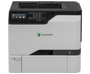 Description: CS725DE COL LASERPR SGL FUNCTION

Lexmark CS725de - Printer - color - Duplex - laser - A4/Legal - 1200 x 1200 dpi - up to 50 ppm (mono) / up to 50 ppm (color) - capacity: 650 sheets - USB 2.0, Gigabit LAN, USB 2.0 host

Combining the capabilities and durability of a workgroup printer with the ease of use of a personal output device, the Lexmark CS725de offers faster printing, support for heavier workloads, longer service intervals, and lower cost per page, all with integration into the Lexmark smart MFP ecosystem. With a 1.2 GHz quad core processor, up to 3 GB of memory and instant warm-up fuser, the CS725de can produce its first black page as fast as 5.5 seconds, and first color page in as little as 6 seconds. And the Lexmark CS725de supports everything you do at up to 50 pages per minute.

WHAT'S IN THE BOX
Lexmark CS725de color laser printer
Up to 7,000-page black, cyan, magenta, yellow toner cartridges
Up to 150,000 pages return program imaging unit
Software and Documentation CD
Power Cord(s)
Setup Guides (network and local attachment)
Statement of limited warranty / guarantee
Lexmark Cartridge Collection Program information
KEY SELLING POINTS
Solutions flexibility
Versatile media handling
Light touchscreen