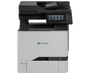 Description: CX725DHE COL LASERPR 50PPM MLTFUNC

Lexmark CX725dhe - Multifunction printer - color - laser - 8.5 in x 14.0 in (original) - A4/Legal (media) - up to 47 ppm (copying) - up to 47 ppm (printing) - 650 sheets - 33.6 Kbps - USB 2.0, Gigabit LAN, USB 2.0 host

The Lexmark CX725dhe offers workgroup-level printing performance, advanced scanning, time-saving OCR capabilities and a hard drive for enhanced functionality in a compact, easy-to-use package. With a 1.2 GHz quad core processor, up to 4 GB of memory and instant warm-up fuser, the CX725dhe can produce its first black page as fast as 5.5 seconds, and first color page in as little as 6 seconds. And the Lexmark CX725dhe supports everything you do at up to 50 (47 A4) pages per minute.

WHAT'S IN THE BOX
Lexmark CX725dhe colour laser multifunction printer with hard disk
Up to 7,000-page black, cyan, magenta, yellow toner cartridges
Up to 150,000 pages return program imaging unit
Software and Documentation CD
Power Cord(s)
Setup Guides (network and local attachment)
Statement of limited warranty / guarantee
Lexmark Cartridge Collection Program information
KEY SELLING POINTS
Amazing power
Exceptional color
Versatile media handling
Advanced scanning