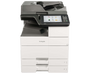 Description: MX910DE MONO LASERPR MLTFUNC

Lexmark MX910de - Multifunction printer - B/W - laser - 11.7 in x 17 in (original) - A3/Ledger (media) - up to 45 ppm (copying) - up to 45 ppm (printing) - 1150 sheets - 33.6 Kbps - USB 2.0, Gigabit LAN, USB host

High-volume output, long-life components, solid security and advanced finishing make the Lexmark MX910de the foundation of SRA3 / 12"x18"-capable multifunction monochrome products from Lexmark. The products' on-screen Lexmark e-Task interface offers solutions to customize the user experience, integrate with other devices, and solve special business challenges. Long-life replaceable components, fast wake-up, energy-saving modes and duplex printing reduce your environmental footprint. Gigabit Ethernet, USB and optional parallel ports, with optional wireless connectivity and mobile printing, support maximum connectivity. And a comprehensive set of enterprise-class network security features and protocols are built in to protect your device, your information and your network.

WHAT'S IN THE BOX
Lexmark MX910de multifunction laser printer
Up to 21,000 pages toner cartridge
Up to 125,000 pages photoconductor unit
Software and documentation CD
Setup guide or sheet (network and local attachment)
Power cord(s)
Statement of limited warranty / guarantee
Stability sheet and safety sheet or booklet
Lexmark Cartridge Collection Program information
KEY SELLING POINTS
Large format
Enterprise volume
Advanced finishing
Lexmark e-Task interface