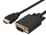 AXIOM HIGH SPEED HDMI MALE TO VGA MALE ACTIVE CABLE 6FT