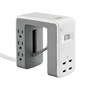 APC SURGEARREST ESSENTIAL MULTI-USE 6 OUTLET WITH 4 PORT 4.8A USB CHARGER WHITE