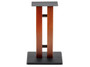 New MPR-42834 18in Speaker Stands Cherry (Each) Hold Speakers Weighing Up To 50 Pounds Adjustable Floor Spikes Perfect For Center Or Bookshelf Speakers US