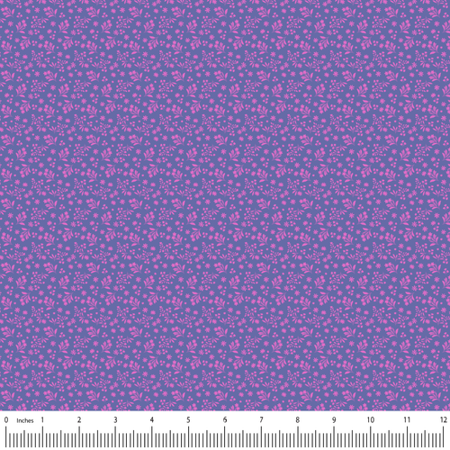 Delicate Floral-purple by Tati Abaurre