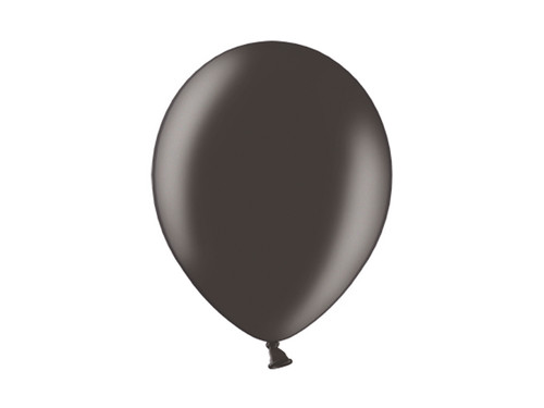 Balony 30cm, Metallic Black