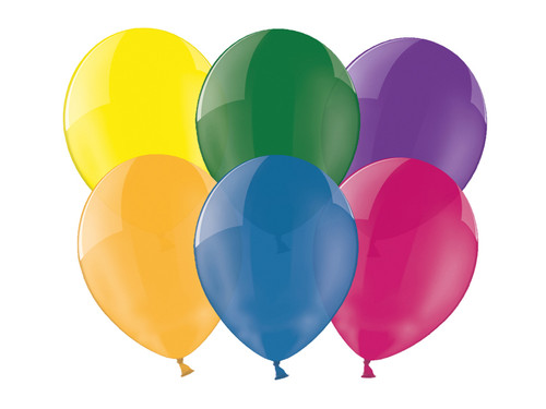 Balony 23cm, Crystal Mix