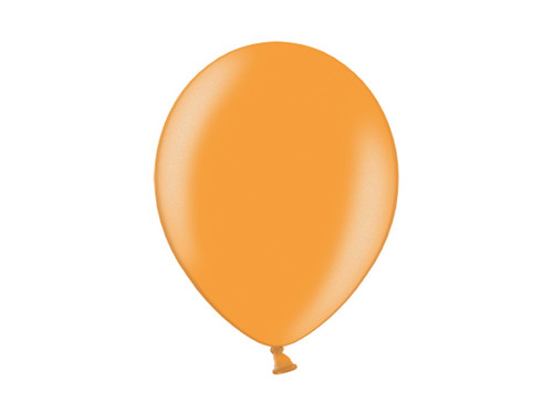 Balony 23cm, Metallic Bright Orange