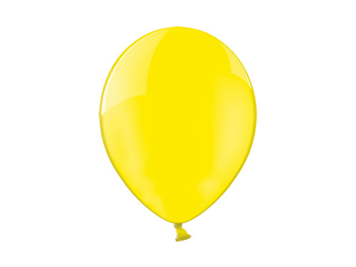 Balony 27cm, Crystal Yellow