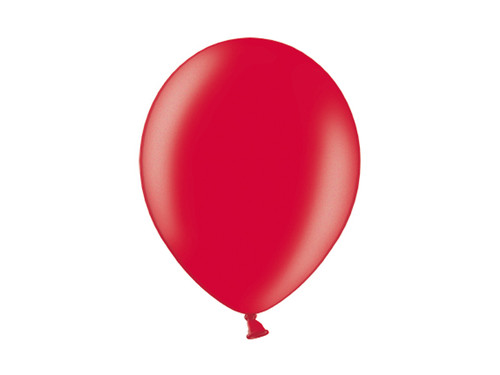 Balony 30cm, Metallic Cherry Red