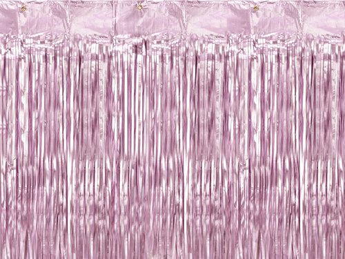 Kurtyna Party, wrzosowy, 90x250cm