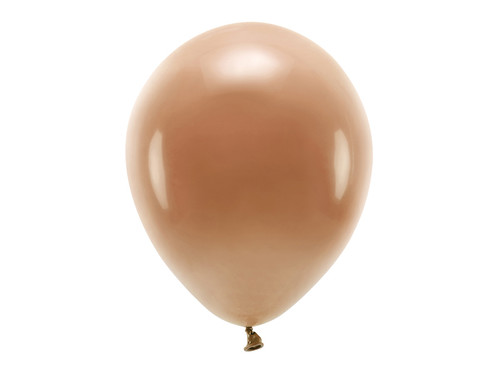 Balony Eco 30cm pastelowe, czekoladowy brąz	