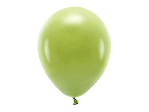 Balony Eco 30cm pastelowe, oliwkowy	