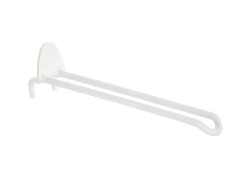 Haki do standu, biały, 15cm