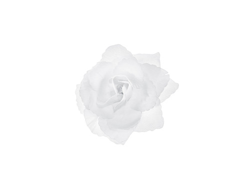 Różyczki do przylepiania, biały, 9cm