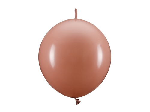 Balony z łącznikiem, 33 cm, brudny róż