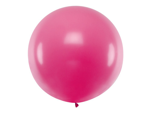 Balon okrągły 1m, Pastel Fuchsia