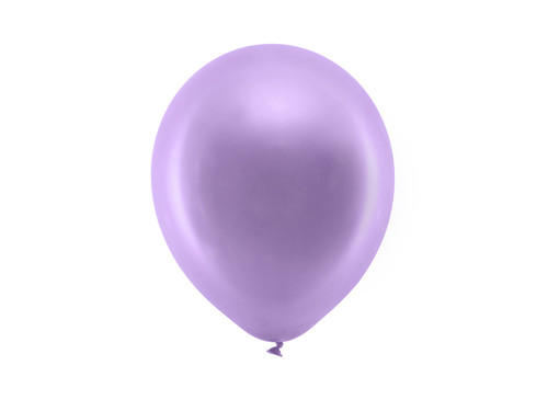 Balony Rainbow 23cm metalizowane, fiolet