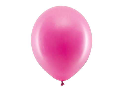 Balony Rainbow 30cm pastelowe, fuksja	