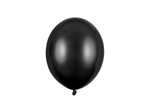 Balony Strong 23cm, Metallic Black