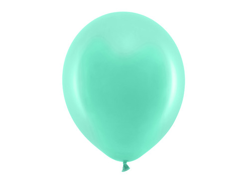 Balony Rainbow 30cm pastelowe, mięta	